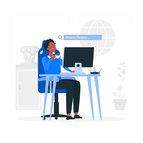 Browsing online concept illustration | Free Vector #Freepik #freevector #website #internet #search #online Education Brochures, Business Process Outsourcing, Education Templates, Company Brochure, Mobile Learning, Website Illustration, Instructional Design, Learning Courses, Personalized Learning