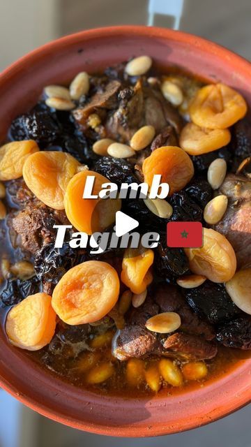 125 comments | Xavier Bramble on Instagram: "MOROCCAN LAMB TAGINE WITH APRICOTS, PRUNES AND ALMONDS 🇲🇦 FULL RECIPE BELOW :)

Ingredients (serves 4)

1.5 kilo lamb shanks
2 tbsp ground cumin
1/2 tbsp ground turmeric
1 tbsp cayenne pepper
1 tbsp salt
1/2 cup cold water
2 red onions sliced
1 tbsp brown sugar 
1 tbsp salt
1 tbsp vegetable oil 
4 garlic cloves
3 medium tomatoes
1/2 cup chopped coriander
1/2 cup chopped parsley
3 tbsp saffron water
1 cup soft prunes
2 tbsp white sugar
3 tbsp orange blossom water
1 cinnamon stick chopped in half
1 cup dried apricots
1/2 cup almonds
1 tbsp extra virgin olive oil 

Step (1)
Add your sliced red onions to a sauce pan on a low heat. Add  vegetable oil, brown sugar and salt, then let cook low and slow until almost caramelised. Marinate your lamb shan Saffron Water, Moroccan Lamb Tagine, Lamb Tagine, Moroccan Lamb, Orange Blossom Water, Ethnic Food, Lamb Shanks, Ground Turmeric, Sauce Pan