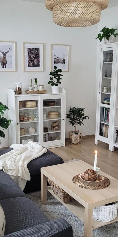 Hauga Ikea Living Room, Ikea Inspirations, Billy Ikea, Open Living Room Design, Best Ikea Hacks, Ikea Inspiration, Ikea Living Room, Ikea Decor, Ikea Furniture Hacks