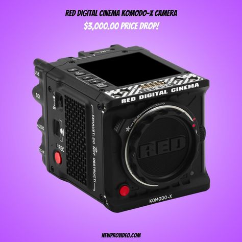 Did you hear about the Komodo's Price Drop? The New Lower Prices: RED Digital Cinema Komodo-X Camera 𝐍𝐎𝐖 $𝟔,𝟗𝟗𝟓.𝟎𝟎 RED Digital Cinema Komodo 6K Camera 𝐍𝐎𝐖 $𝟒,𝟗𝟗𝟓.𝟎𝟎 Contact Us to Purchase Yours Today! ⤵️ 📞 Call/Text (917) 499-9596 📧 barbara@newprovideo.com 📥 Direct Message #red #cinema #komodo #komodox #r3d #digital #newprovideo Red Komodo, Digital Cinema, Komodo, Price Drop, Red, Quick Saves