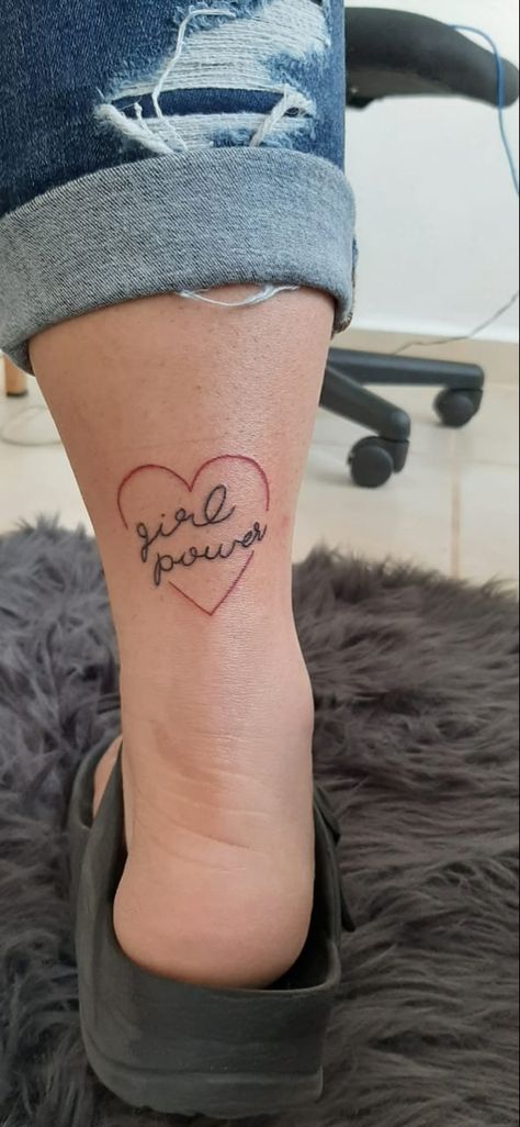 Red Heart On Wrist Tattoo, Red Flame Heart Tattoo, Red Flaming Heart Tattoo, Big Red Heart Tattoo, Fiery Heart Tattoo, Girl Power Tattoo, Power Tattoo, Black Letter, Heart Tattoo