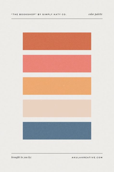 Today I’m sharing a fall color palette inspired by the work of one of my favorite illustrators :: Simply, Katy. Katy (based in the UK) specializes in colorful, digital illustrations of cozy shop fronts and picturesque city scenes. If you're drawn to this palette for your branding needs, click to get the free color download! Blush Color Palette, Cinnamon Orange, Modern Brands, Color Rush, Yellow Squash, Shop Fronts, Fall Color Palette, Orange Pumpkin, City Scene