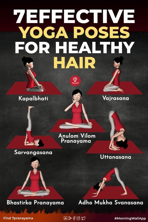 Yoga For Hair Growth, Yoga For Hair, Learn Yoga Poses, Yoga Facts, Yoga Hair, For Healthy Hair, Learn Yoga, Relaxing Yoga, Easy Yoga Workouts