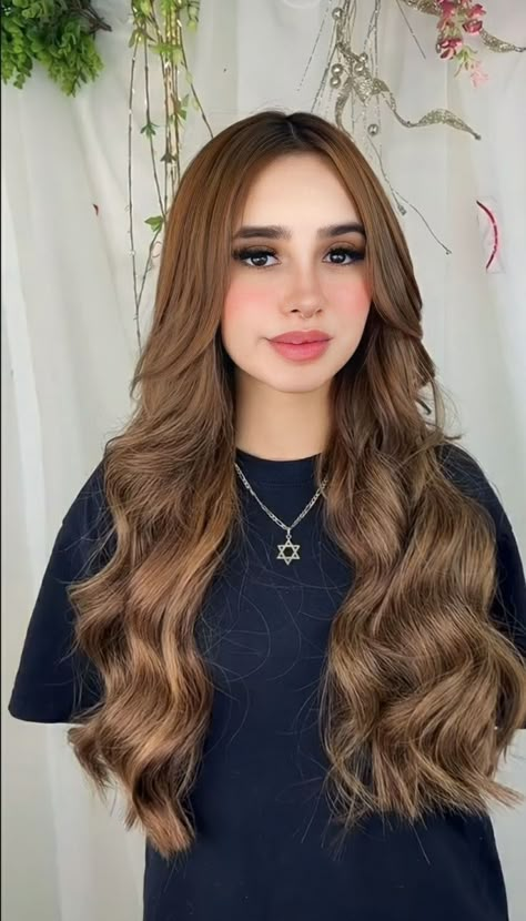 Light Brown Copper Hair, Light Copper Brown Hair, Fox Hair Dye, Caramel Blonde Hair, Pelo Cafe, Grey Blonde Hair, Haircuts For Long Hair With Layers, Brown Hair Looks, Chocolate Hair