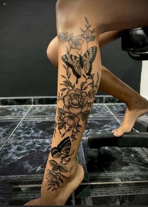 I will ake exclusive tattoo design for you Women’s Half Leg Sleeve, Women’s Full Leg Sleeve, Half Leg Sleeves For Females, Female Leg Sleeve Tattoo, Leg Tattoos Women Lower Calf, Chicano Drawings, Leg Tattoos Women, Leg Sleeve Tattoo, 3d Tattoos