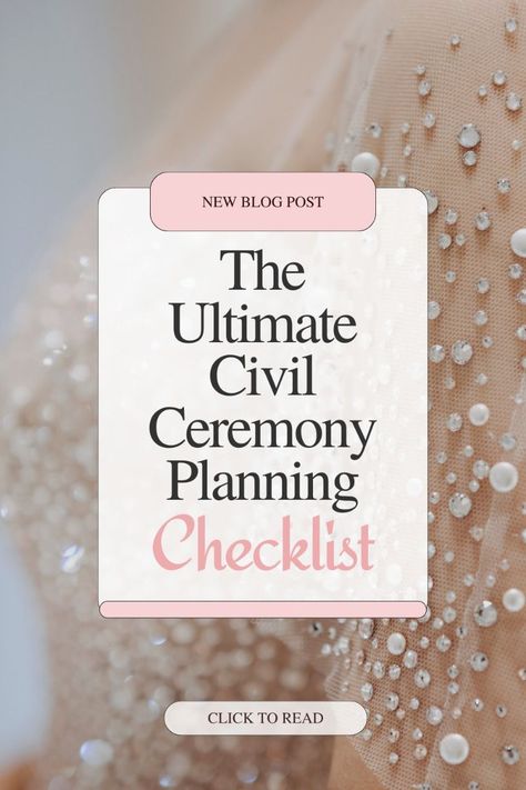 Civil Ceremony Wedding Checklist Civil Wedding Checklist, Courthouse Wedding Checklist, Wedding Ceremony Checklist, Wedding Reception Checklist, Wedding Checklist Budget, Wedding Budget Planner, Wedding Entourage, Wedding Photography Checklist, Wedding Schedule