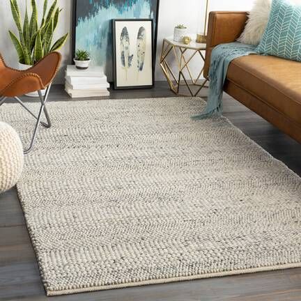 Foundstone™ Enos Handmade Flatweave Wool Cream Area Rug & Reviews | Wayfair.ca Color Scheme For Living Room, Mother In Law House, Family Room Rugs, Tv Room Decor, Cabin Rugs, In Law House, Neutral Area Rug, Maximalist Style, Neutral Area Rugs