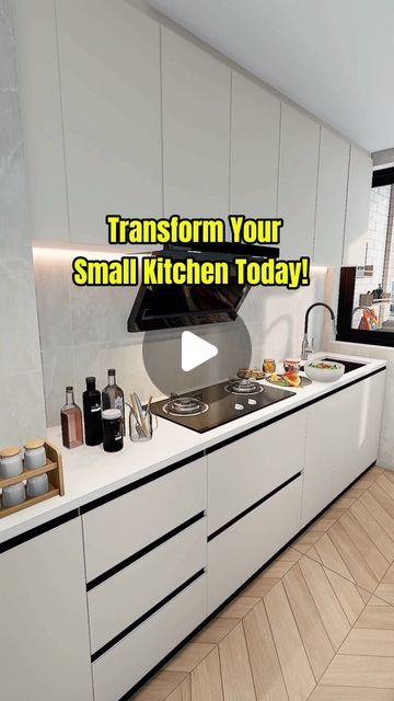 Homecraft Designer on Instagram: "Transform your small kitchen into a functional masterpiece with these essential design tips!🏠✨ Don’t miss out on these must-know storage hacks for a clutter-free space.

#kitchen #kitchendesign #interiordesign #home #homedecor #homeimprovement #homecraft" Innovative Kitchen Design, Kitchen Ideas For Small Spaces Modern, Kitchen Ideas For Small Spaces Apartment, Kitchen Storage Ideas For Small Spaces, Space Saving Kitchen Ideas, Kitchen Ideas Small Spaces, Homecraft Designer, Small Kitchen Layout Ideas, Small Kitchen Renovation