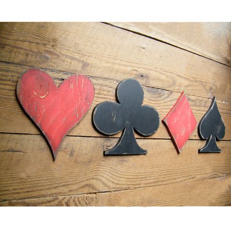 Spade Playing Card, Card Symbols, Game Room Signs, Poker Room, Man Cave Home Bar, Video Game Rooms, Wooden Cards, Video Game Room, Game Room Decor