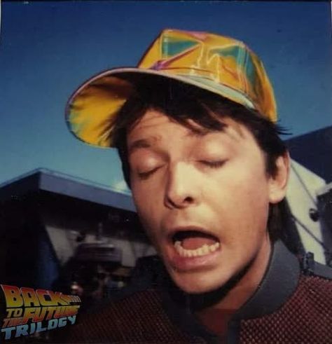 Back To The Future™ Trilogy ➠ on Instagram: “Behind the scenes Polaroid photo of Michael J Fox (@realmikejfox) on set of Back to the Future part 2! #backtothefuture #martymcfly…” Fox Icon, Spin City, Polaroid Photo, Michael J Fox, J Fox, Marty Mcfly, Family Ties, Michael J, Back To The Future