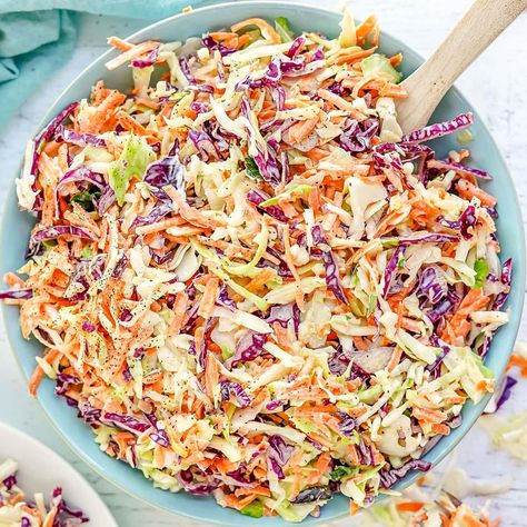 Easy Coleslaw Recipe, The Best Coleslaw, Best Coleslaw, Healthy Coleslaw Recipes, Best Coleslaw Recipe, Healthy Coleslaw, Easy Coleslaw, Coleslaw Recipe Easy, Mom On Timeout