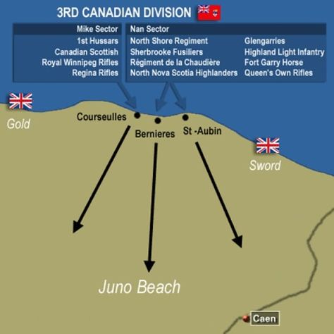 D Day Map, Bernard Montgomery, D Day Normandy, D Day Invasion, Royal Canadian Navy, Greatest Generation, Normandy Beach, D Day Landings, Juno Beach