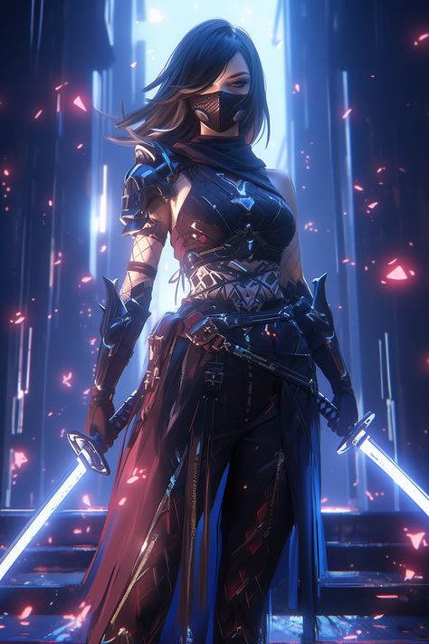 Woman Warrior Art, Dog Trends, Genos Wallpaper, Cyberpunk Character, Warrior Girl, Character Outfits, Anime Artwork, Character Concept, Anime Character Design