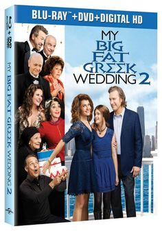 GET READY FOR NON-STOP LAUGHTER IN THE SECOND CHAPTER OF NIA VARDALOS� HILARIOUS CELEBRATION OF FAMILY � OPA! MY BIG FAT GREEK WEDDING 2  AVAILABLE ON DIGITAL HD JUNE 7, 2016 BLU-RAY�, DVD AND ON DEMAND JUNE 21, 2016  FROM UNIVERSAL PICTURES HOME ENTERTAINMENT �The love and laughs are all back!� � WGN AMERICA My Big Fat Greek Wedding, Nia Vardalos, Tam Film, John Corbett, Romance Movie, John Stamos, Movies 2016, My Fair Lady, Greek Wedding