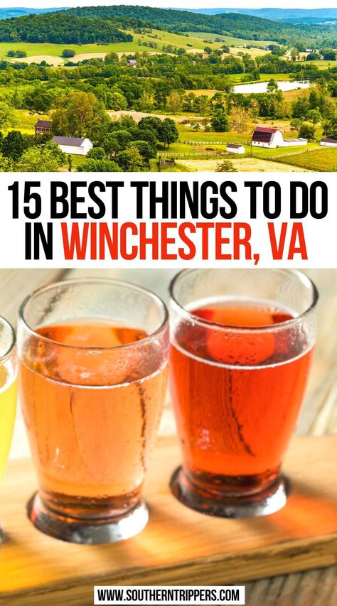 15 Best Things to do in Winchester, VA Places To Visit In Virginia, Winchester Virginia, North America Travel Destinations, Winchester Va, Virginia Travel, Travel Quotes Adventure, Virginia Usa, Us Road Trip, American Travel