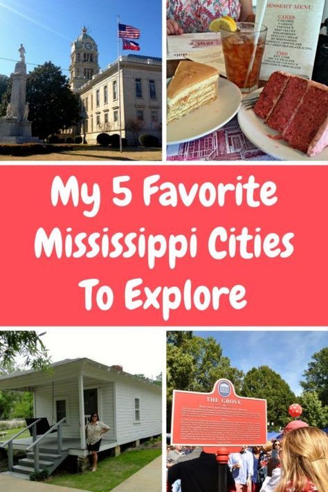 Looking for fun things to do in Mississippi? Here are our favorite five cities and what we like about them. #mississippi #roadtrip #usatravel #southerndestinations #oxfordms #tupelo #olemiss Things To Do In Mississippi, Travel America, Destination Ideas, Usa Travel Guide, Travel Articles, Explore Travel, Group Travel, Florida Vacation, Travel Board