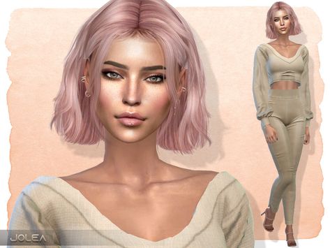 The Sims Resource - Amanda Spencer Sims 4 Cc Hair Short, Premade Sims, Sims Characters, Sims 4 Sims, The Sims 4 Cabelos, Mod Hair, The Sims 4 Pc, Sims 4 Cc Skin, Female Shorts