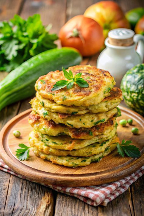 Crispy Vegan Zucchini Fritters: 5 Simple Steps Vegan Courgette Fritters, Fritters Recipe Vegetables, Zucchini Flour, Zucchini And Corn Fritters, Vegan Fritters, Vegan Zucchini Fritters, Vegan Mozzarella Sticks, Courgette Fritters, Courgette Fritter