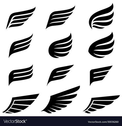 Logo Wings, Phoenix Images, Wings Icon, Wings Png, Logo Shapes, Wings Logo, Mystical Art, Graphic Design Fun, Photo Logo