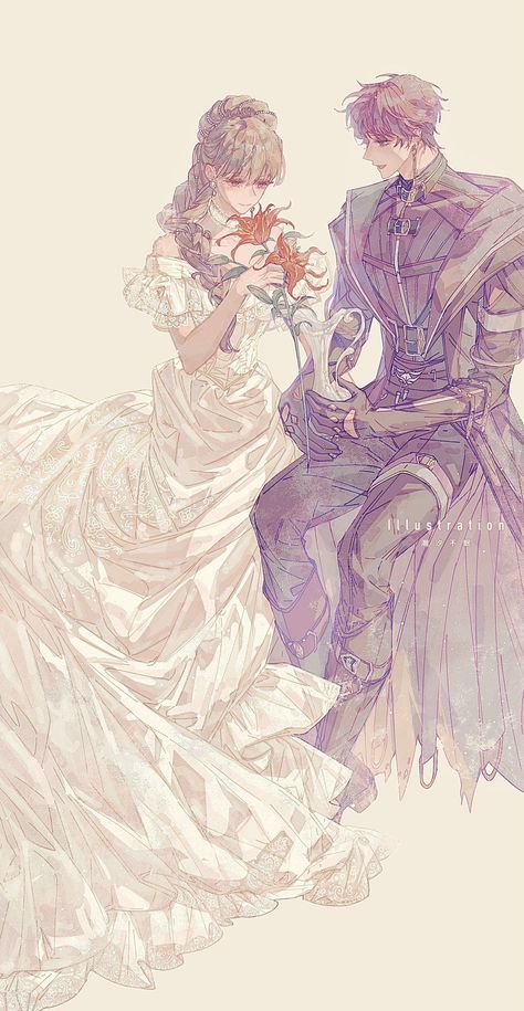 Chique Outfits, Romance Art, Anime Princess, Digital Art Anime, Art Poses, Two People, Art Reference Poses, 그림 그리기, استوديو الصور