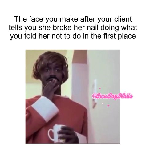 Please listen to your nail tech 💅🏾 . . . #nailmemes #explore #nailmemesoftheday #nailtechlife #nailtechhumour #nailtechnician Nail Tech Humor, Nail Memes, Text To Speech, Business Nails, Tech Humor, Memes Of The Day, Nail Idea, Nail Studio, Humor Memes