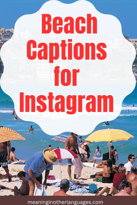 "☀️🏝️ Ready to make waves on Instagram? Check out these 50+ beach captions that are perfect for your sun-kissed selfies, ocean views, and sandy adventures! From funny puns to dreamy quotes, we’ve got the perfect words for your next post. 🌊✨ #BeachVibes #InstagramCaptions" Good Beach Captions, Beach Captions For Instagram, Dreamy Quotes, Beach Captions, Clever Quotes, Perfect Word, Make Waves, Captions For Instagram, Ocean Views