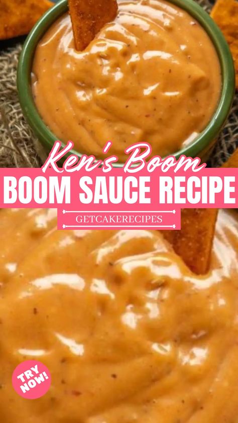 Ken's Boom Boom Sauce Recipe | getcakerecipes Boom Boom Sauce Recipe, Boom Sauce Recipe, Boom Sauce, Boom Boom Sauce, Easy Sauces, Homemade Sauce Recipes, Satay Sauce, Horseradish Sauce, Chimichurri Sauce