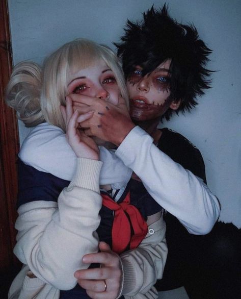 Toga And Dabi, Bnha League Of Villains, Dabi Todoroki, League Of Villains, Todoroki Cosplay, Twin Costumes, Cosplay Couple, Couples Cosplay, Couple Cosplay