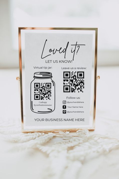 Payment Sign Business, Tips Appreciated Sign, Virtual Tip Jar Sign, Diy Qr Code Sign For Business, Small Business Signage, Scan To Pay Sign Diy, Small Business Sign Ideas, Tip Sign Ideas, Tips Are Appreciated Sign