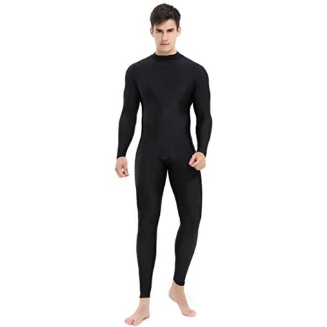 Speerise Mens Turtleneck Spandex Long Sleeve Unitard Bodysuit Dancewear   #OtherSports Unitard Costumes, Long Sleeve Unitard, Ballet Leotards For Girls, Dance Unitard, Men Costume, Spandex Bodysuit, Neck Yoga, Yoga Dress, Mens Turtleneck