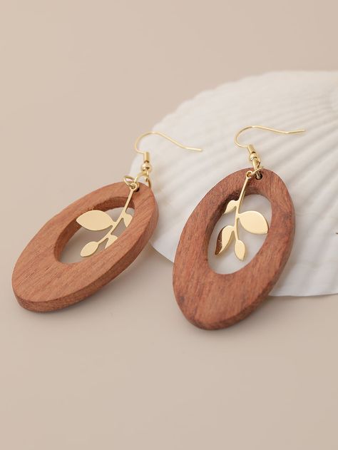 Wooden Jewelry Handmade, Wood Jewerly, Stylish Sewing Patterns, Laser Cut Wood Jewelry, Laser Engraved Earrings, Wood Jewelry Diy, Diy Braided Bracelet, Wood Jewelery, Laser Cut Wood Earrings