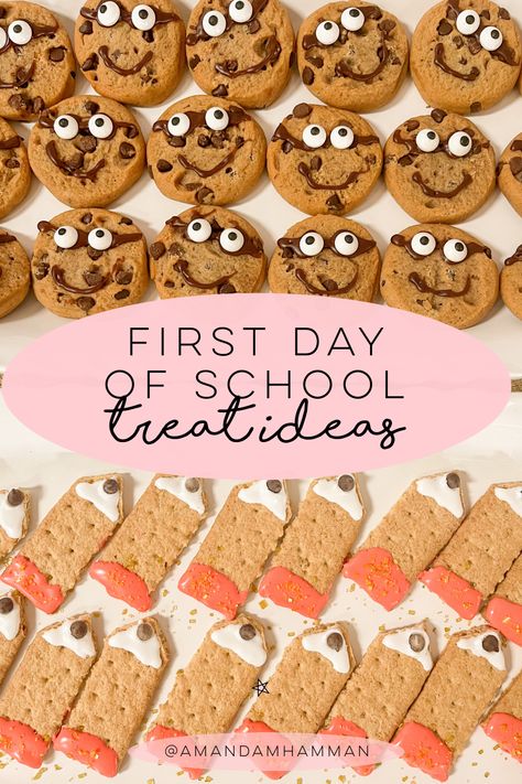 First Day of School Treat Ideas First Day Of School After School Snack, School Treat Ideas, Apple Pretzels, Alphabet Cookies, After School Snack, School Enrollment, Preschool Snacks, Back To School Party, Cooking Classes For Kids