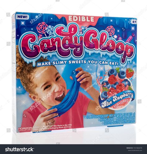 Winneconne, WI - 3 November 2019: A package of Horizon group edible candy shop slime you can eat toy on an isolated background #Ad , #sponsored, #package#Horizon#group#Winneconne Slime Packaging, Slime Package, Cotton Candy Slime, Slime Making Kit, Edible Slime, Slime Making, Cap Cake, Cotton Candy Flavoring, Diy Edible