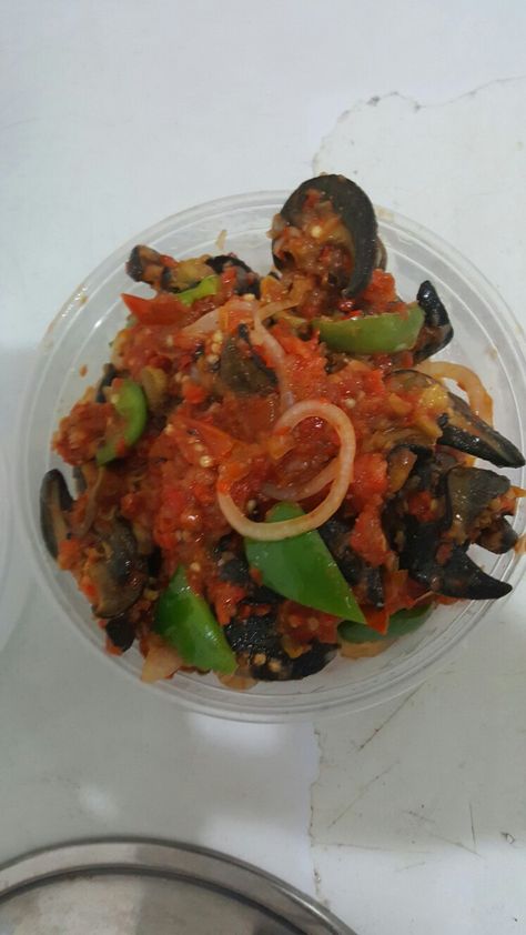 Tasty pepper snail to give you the healthy  crunchy moment Nigerian Peppered Snail, Stuffed Peppers, Ethnic Recipes