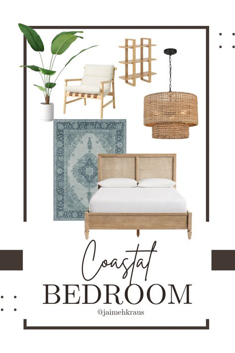 Coastal bedroom inspiration - check out coastal chic bedroom furniture and rugs with gorgeous blues and greens. Light colored weathered wood and rattan are characteristics to not look past! Coastal Cowboy Bedroom, Trend Bedroom, Cowboy Bedroom, Coastal Cowboy, Coastal Country, Master Bed, Coastal Bedroom, Vision Boards, Coastal Cowgirl