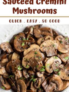 Cremini Mushroom Recipes, Crimini Mushrooms Recipes, Veggie Board, Pizza Topping, Slow Cooker Pasta, Steak And Mushrooms, Fun Baking, Side Dish Recipes Easy, Cremini Mushrooms