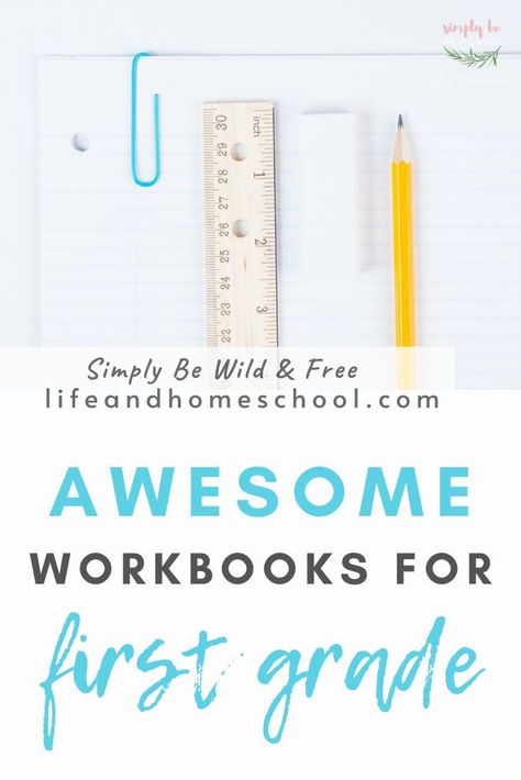 Check out our MEGA LIST of workbooks for homeschooling first grade! These workbooks for kids are perfect for using with your first grade homeschool curriculum or on their own as a simple first grade supplement! #homeschool #homeschooling #workbooks #curriculum #firstgrade Homeschool First Grade, Homeschool Bookshelf, First Grade Homeschool, Homeschooling First Grade, Independent Learning Activities, Homeschooling Curriculum, Kindergarten Homeschool Curriculum, Summer Worksheets, Preschool Workbooks