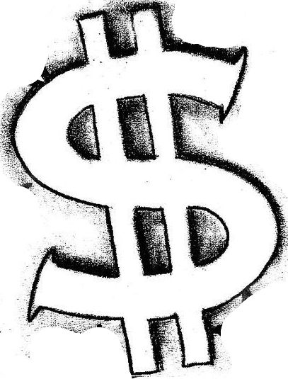 Dollar Sign Tattoo Stencil, Money Sign Tattoo Design, Cash Is King Tattoo, Dollar Sign Drawing, Money Sign Tattoo, Dollar Sign Tattoo, Bandana Tattoo, Money Bag Tattoo, Abstract Tattoo Ideas