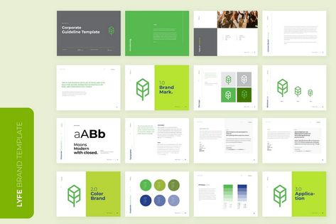 40+ Best Brand Manual & Style Guide Templates 2022 (Free + Premium) | Design Shack Brand Guidelines Book, Logo Guidelines, Brand Guidelines Design, Style Guide Template, Brand Identity Guidelines, Guideline Template, Brand Guidelines Template, Style Guide Design, Manual Design