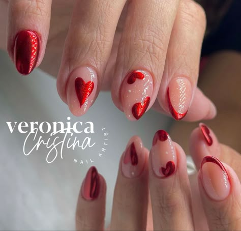 Early Spring Nails, March Nails Ideas, Nails March, March Nails, Vday Nails, Glamour Nails, Month Of March, Grunge Nails, February Nails