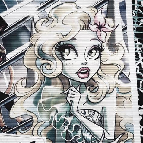 Frankie Stein Pfp Icon, Cartoon Profile Pics Blonde Blue Eyes, Faiza Core, Tok Pfp, Irl Pfps, Journal Pics, Arte Monster High, Monster High Pictures, Moster High