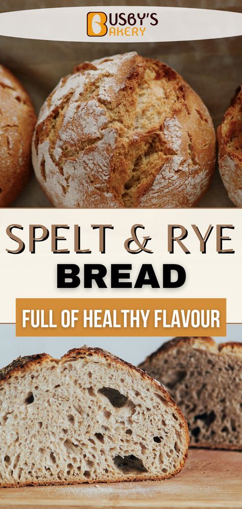 Spelt Rye Sourdough Bread, Rye Spelt Bread Recipe, Rye Flour Bread Recipe, Spelt And Rye Bread Recipe, Low Gi Bread Recipe, Rye Flour Recipes, Recipes With Rye Flour, Spelt Sourdough Bread, Spelt Bread Recipe