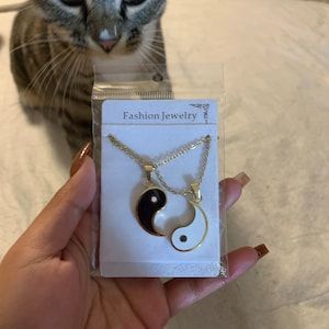 Yin Yang, Phone Ring, Charm Necklace, Stainless Steel, Pendant Necklace, Electronic Products, Pendant