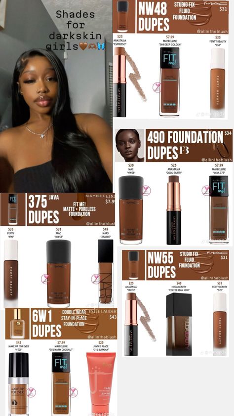 Simple Makeup Tips, Makeup For Black Skin, Lip Makeup Tutorial, Brown Skin Makeup, Makeup Artist Tips, Makeup Help, Face Makeup Tips, Face Makeup Tutorial, Ethereal Makeup