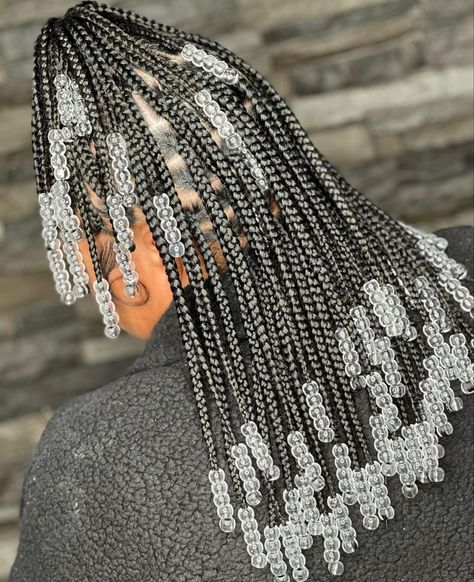 African American Kids Hairstyles, Short Knotless, Braids And Beads, Best Braid Styles, Black Kids Braids Hairstyles, Weave Hairstyles Braided, Cute Box Braids, Kids Braids, Big Box Braids Hairstyles