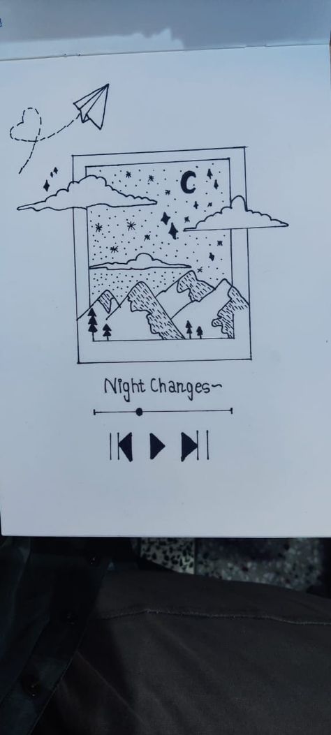 Night Changes Drawing, Changes Drawing, Life Sketch, Night Changes, Bullet Journal Writing, Journal Writing, Night Life, Anime Drawings, Bullet Journal