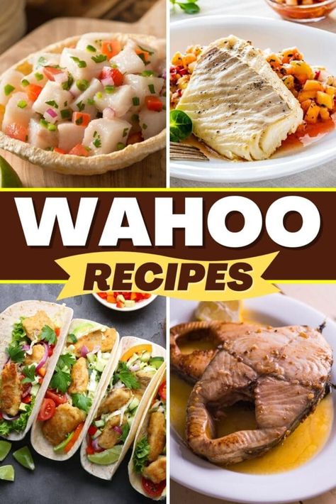 Wahoos Rice Recipe, Wahoo Recipes, Wahoo Fish Recipes, Wahoo Fish, Leafy Green Salads, Healthiest Seafood, Seasoned Rice, Grilled Asparagus, Healthy Dishes