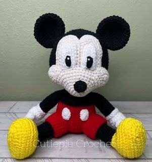 PATRONES AMIGURUMI GRATIS: PATRON GRATIS MICKEY MOUSE AMIGURUMI 67954 Mouse Amigurumi, Amigurumi, Internet, Disney Characters, Crochet, Disney, Fictional Characters