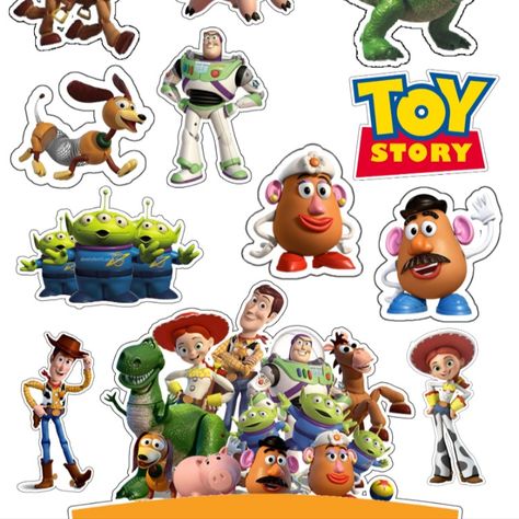 Acesse ao meu blog para mais opções de tags e topo. Para melhor resolução acesse o blog!;) #topo #tag #woody #buzz #toy #story #sally #rex Toy Story Pictures, Toy Story Centerpieces, Toy Story Printables, Toy Story Cupcakes, Toy Story Invitations, Toy Story Party Decorations, Dibujos Toy Story, Toy Story Baby, Printable Toys