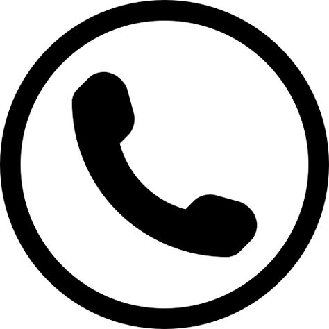 Auricular phone symbol in a circle Free Icon |  #Freepik #freeicon #circle #phone #telephone #sign Sofas Chaise, Round Border, Phone Logo, Cusco Peru, Cloud Drawing, Kawaii Doodles, Png Icons, Vector Free Download, Phone Icon